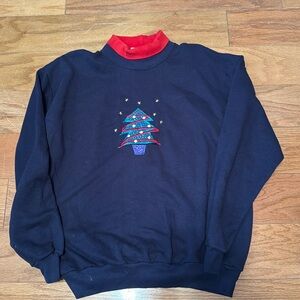 Retro style Christmas sweatshirt